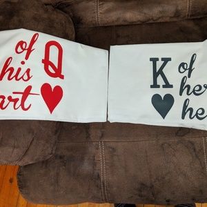 Couple's pillow cases